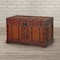 Vintiquewise Large Antique Style Steamer Trunk, Decorative Storage Box QI003318L - alternate 2